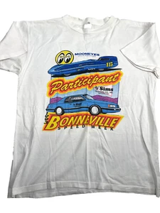 Vintage 1993  Speed Demon Bonneville Salt flats World Finals Racing Tee L - Picture 1 of 6