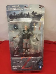 Figura de acción zombi de las fuerzas especiales de la Guerra Mundial Z 2013 Jazwares sin usar sellada - Imagen 1 de 8
