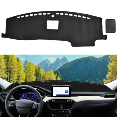 For Ford Explorer 2020-2025 Dash Mat Dashmat Black Carpet Cover Dashboard Pad - Image 1 of 4