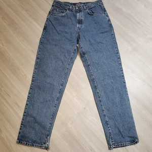 VTG 90s Y2K Structure Classic Jean Mens 32x32 USA Slit At Ankle Leg Inseam READ - Picture 1 of 14
