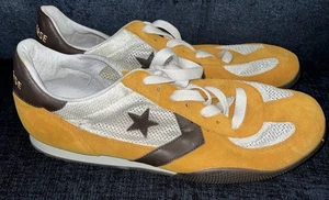 Converse Unisex Auckland Racer Yellow Suede Sneakers, Size 13 #9R 02 12 01 - Picture 1 of 11