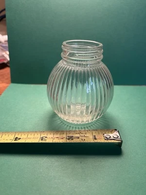 Botella de condimento acanalada Hazel Atlas 5607 inusual de colección ~ tapa atornillada Foto 1 de 4