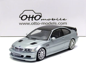 BMW M3 (E46) GTR Street Coupé 2001 titanio-plata met. 354 1:18 OT1128 Otto-mobile - Imagen 1 de 5