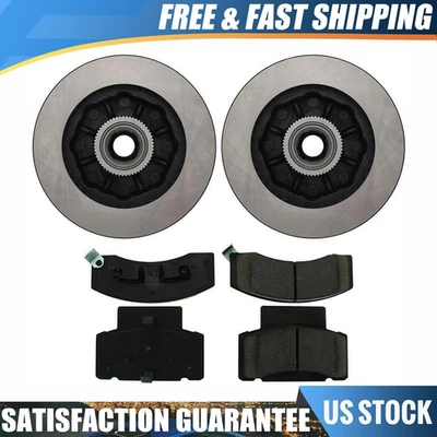 Centric Front Brake Pads and Rotors Set of 3X Set Fits Chevrolet G30 6.5L 1996 - Image 1 of 4