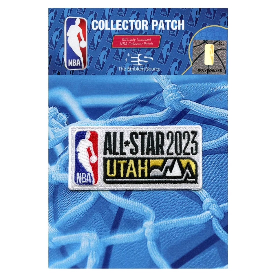2023 NBA All-star Game Patch Utah Sports Basketball Embroidered Iron on - Image 1 of 1
