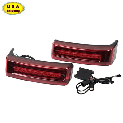 Luz de giro de freno LED para alforja para Harley Street Road Glide Ultra Limited Foto 1 de 4