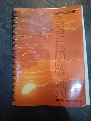 Sinclair ZX Spectrum Retro Basic Programming Book 1982 First Edition - Image 1 of 4