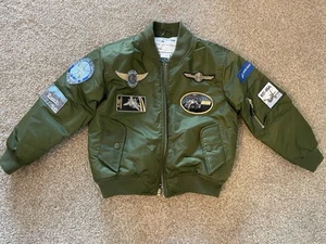 Boeing Flight Jacket Youth Size 7 - Picture 1 of 10