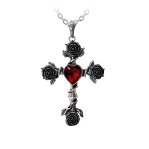 Collar Rosifix Negro Alchemy Gothic - Nuevo - Imagen 1 de 3