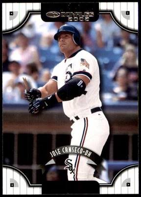 Jose Canseco 2002 Donruss #140 Medias Blancas MLB LEER ENVÍO GRATUITO AutographDen Foto 1 de 2