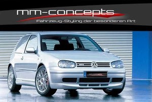 Spoilerlippe für VW Golf 4 IV GTI 25 Front Ansatz Lippe Spoiler Jubi Schwert R32 - Bild 1 von 1