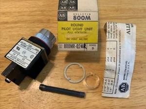 ALLEN BRADLEY 800MR-Q24 Series D Pilot Light 24V No Lens - Picture 1 of 3