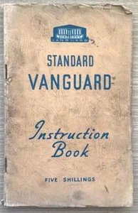 STANDARD VANGUARD SALOON SERIES II Owners Instruction Handbook 1953-4 5th Edit - Picture 1 of 5