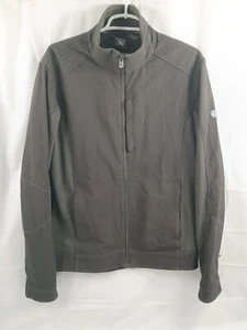 Kuhl Born In The Mountains schwarze Elasthan-Reißverschlussjacke Größe Herren Medium - Bild 1 von 8