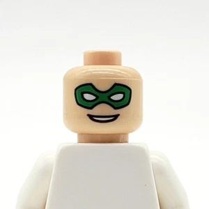 Lego Robin Minifigure Head 7885 7783 Batman DC Superheroes Batcave - Picture 1 of 2