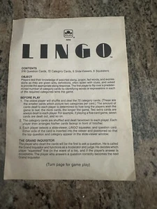Longo Game Replacement Directions - Picture 1 of 4
