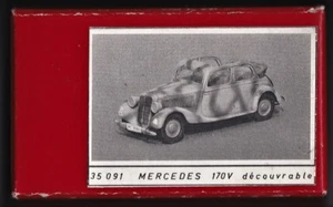 JMP PRODUCTION 35091 - MERCEDES 170V DECOUVRABLE - 1/35 RESIN KIT  - Foto 1 di 1