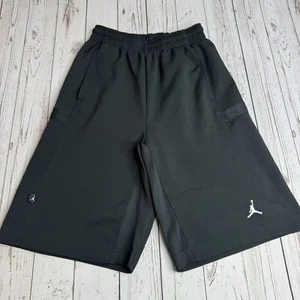 Jordan Shorts Herren XS schwarz Basketball lose Taschen Air Jumpman Logo DEFEKT - Bild 1 von 12