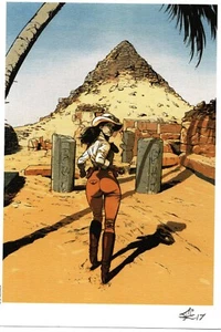 EX-LIBRIS ALCALA.. Edité par OAMB. Signé et n° 119 / 250. (CLA67) - Picture 1 of 1