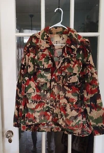 Swiss Army M70 Alpenflage Parka Field Jacket Military Camouflage M83 TAZ - Picture 1 of 7