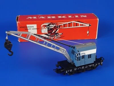 MARKLIN H0 - 4611 - KRUPP ARDELT CRANE CAR (89)/ BOX - Image 1 of 4