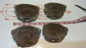 Cast Iron Clam Feet Covers (4) from OLD Lightpost - Picture 1 of 4