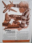 6/1971 PUB MTU AERO ENGINES MOTEURS AVIATION MOTOREN TURBINEN MUNCHEN AD