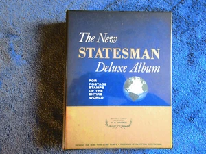 The New Statesman Deluxe Album 935 World & US Briefmarken 160-23D - Bild 1 von 12