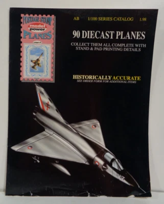 Model Power Diecast Historical Aircraft Catalog #164 Featuring Dassault Mirage 3 - Image 1 of 4