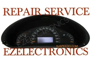2001 2004 MERCEDES W203 INSTRUMENT CLUSTER REPAIR SERVICE (LCD REPLACEMENT) W463 - Foto 1 di 3