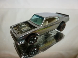 HOT WHEELS RED LINE CUSTOM KING KUDA 1969 -CHROME 3inch 1:64- GOOD - 483 - Picture 1 of 6