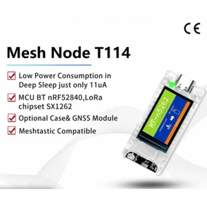 HelTec Node T114 LoRaWAN LoRa nRF52840 SX1262 Meshtastic Tracker - 868MHz Typ-C - Bild 1 von 21