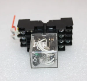 Y.M TECH YM4-L RELAY With BASE - Picture 1 of 7