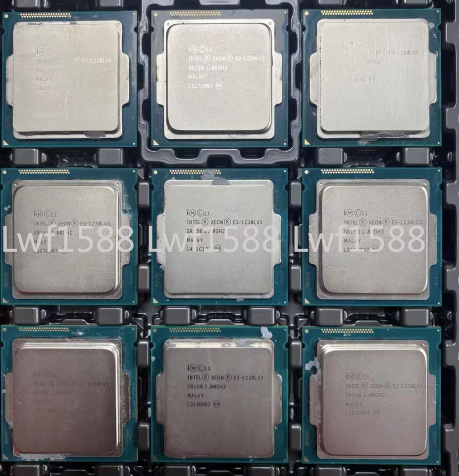 Intel Xeon E3-1230LV3 1.8GHz 4Core LGA1150 5GT/s 25W CPU processor E3-1230LV3 - Image 1 of 1