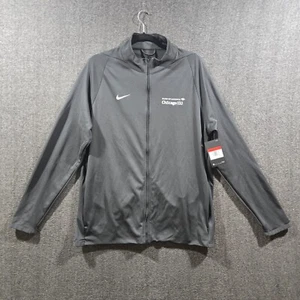 Nike Men's Epic Knit Jacket 2.0 Size Large Gray Running Chicago 13.1 Marathon - Picture 1 of 9