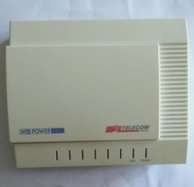 Modem Adsl USB per Windows XP Vista 7 10 11 x86Telecom WebPowerAdsl e CD Driver - Immagine 1 di 4