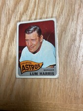 1965 Topps Lum Harris Houston Astros Card #274