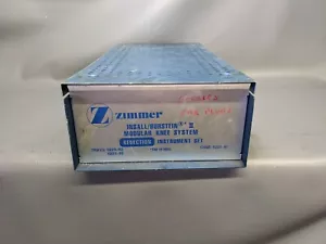 Zimmer Insall/Burstein II Modular Knee System Empty Tray 5223-91 TRAY ONLY (UX) - Picture 1 of 9