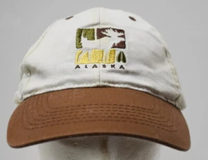 Cap Hat Baseball Alaska Distressed Moose Embroidered - Picture 1 of 9