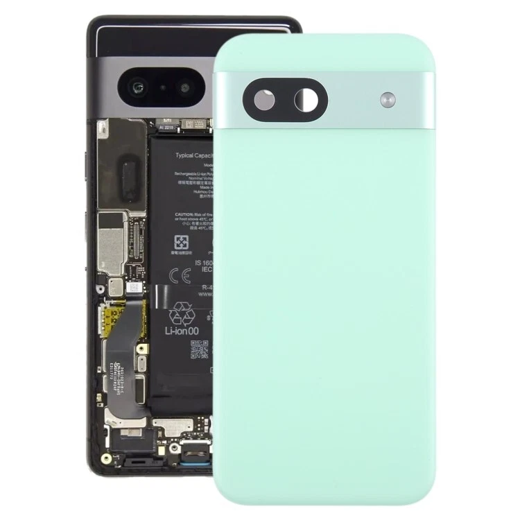 For Google Pixel 8a Battery Back Cover with Camera Lens Cover Green - Image 1 of 1
