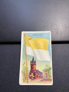 1909-11 Flags of All Nations T59 Jack Rose Cigars Back Hannover - Bild 1 von 2
