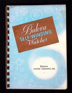 Bulova Self-Winding Watches Disassembly Assembly Repair Booklet 1950 Vintage - Picture 1 of 8