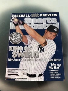 SPORTS ILLUSTRATED Jason Giambi NEW YORK YANKEES March 25, 2002 - Bild 1 von 1