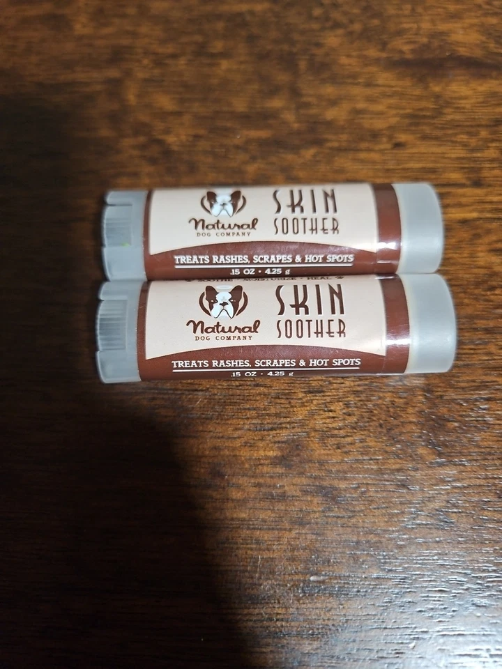 2-Natural Dog Skin Soother, Relieves Dry, Itchy,Hot Spots, Wounds for Dogs .15OZ - Image 1 of 1