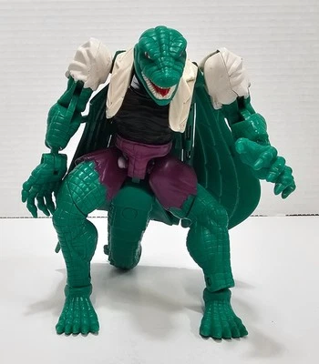 Figura de acción de colección 1998 Marvel Spiderman Sneak Attack Shape Shifters Lizard Foto 1 de 4
