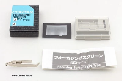 [Unused]  Contax FV-4 Grid Mat Focusing Screen for RTS III From JAPAN - Image 1 of 4