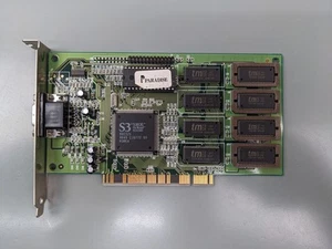 Paradise S3 86C325 Vintage Gaming PCI SVGA CARD for 486, Pentium 4MB Video Ram - Picture 1 of 3