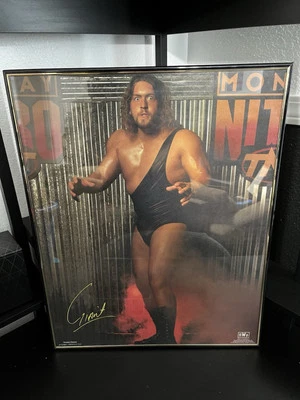 Póster de colección The Giant WCW 16 x 20 también conocido como Big Show WWE Foto 1 de 4
