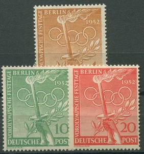 Berlín 1952 Fiestas Preolímpicas 88/90 con goma nueva (R80966) - Imagen 1 de 1