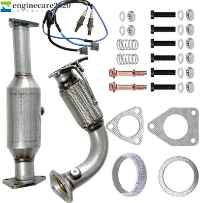 催化转换器 适用于 2003 - 2007 年本田雅阁 2.4 升 & 前柔性管道 Direct-Fit — 第 1/4 张图片